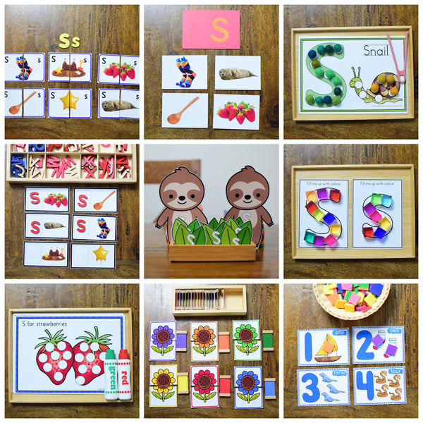 Letter of the Week - Letter S Preschool Unit