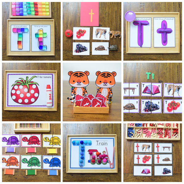Letter of the Week - Letter T Preschool Unit