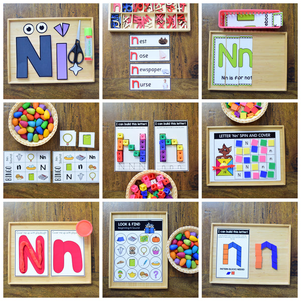 Letter of the Week - Letter N Preschool Unit