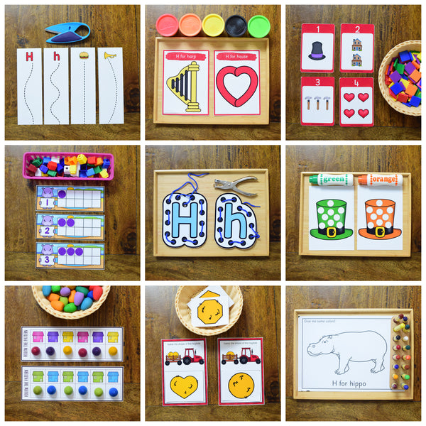 Letter of the Week - Letter H Preschool Unit