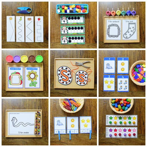 Letter of the Week - Letter S Preschool Unit