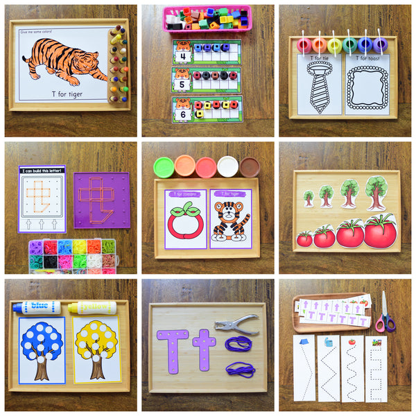 Letter of the Week - Letter T Preschool Unit