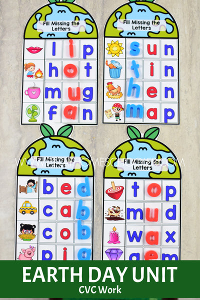 Earth Day Preschool Mega Bundle Unit