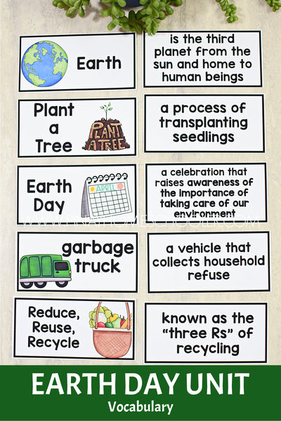 Earth Day Preschool Mega Bundle Unit