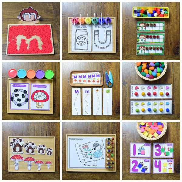 Letter M Curriculum - Letter of the Week