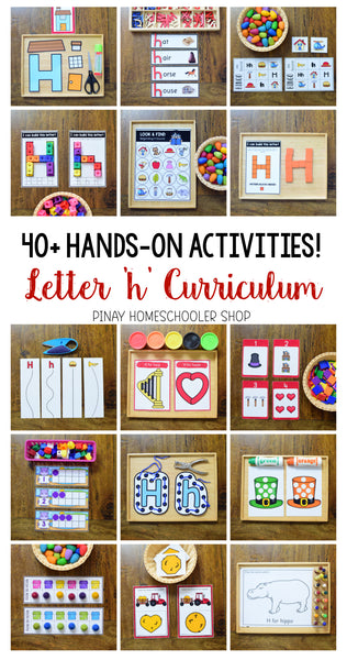 Letter of the Week - Letter H Preschool Unit