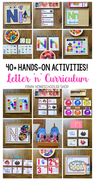 Letter of the Week - Letter N Preschool Unit