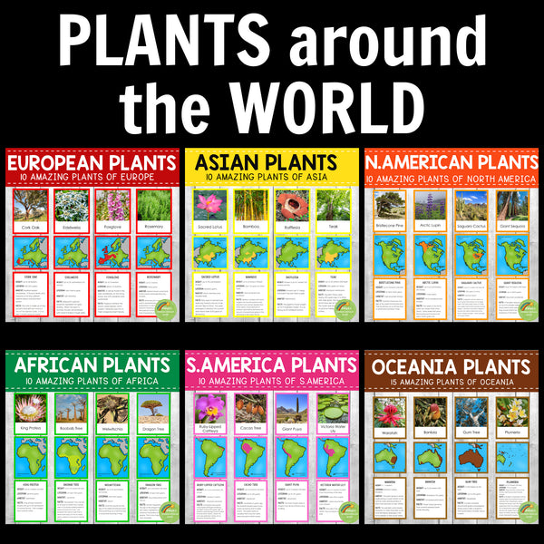 Plants Around the World Bundle Pack (COMPLETE)