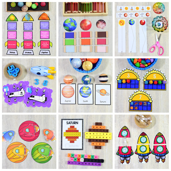 Space and Solar System Preschool and Kindergarten Centers