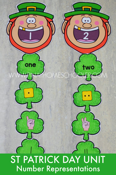 St. Patrick's Day Preschool and Kindergarten Mini Unit Activities