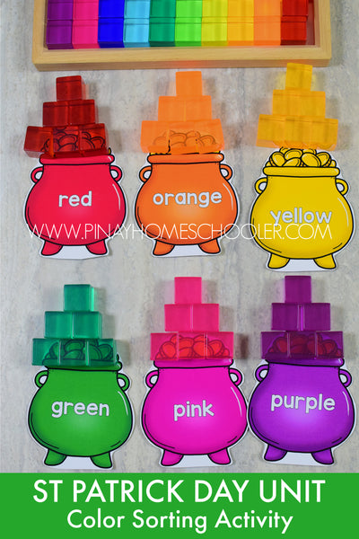 St. Patrick's Day Preschool and Kindergarten Mini Unit Activities