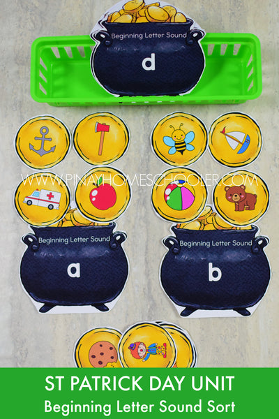 St. Patrick's Day Preschool and Kindergarten Mini Unit Activities