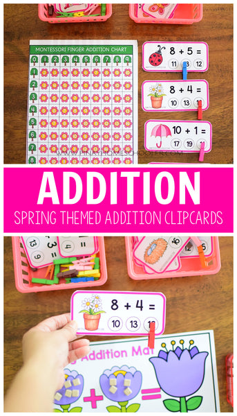 Spring Addition Clipcards