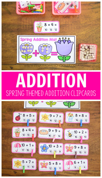 Spring Addition Clipcards