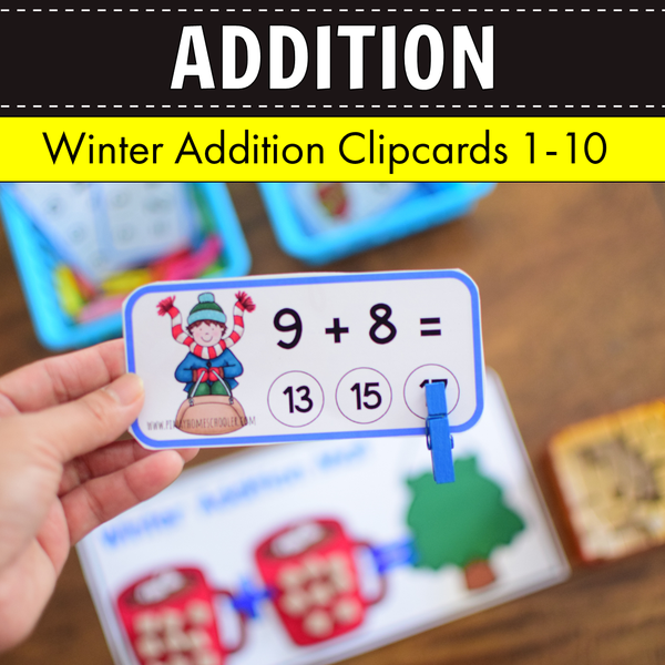 Winter Addition Clipcards