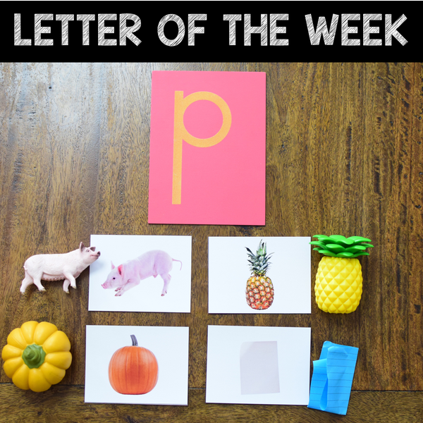 Letter of the Week - Letter P Preschool Unit