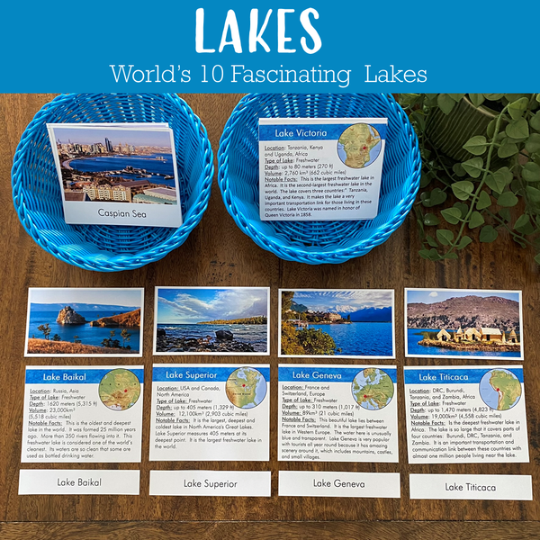 Lakes - World's 10 Fascinating Lakes