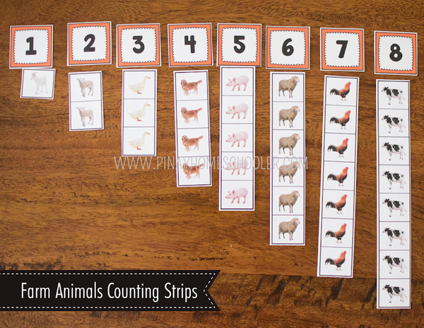 Safari Toob Farm Preschool Kindergarten Activity Pack