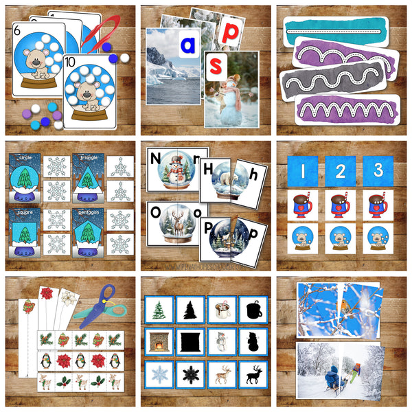 Seasonal Toddler Activity Centers - COMPLETE