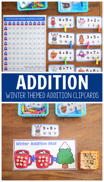 Winter Addition Clipcards