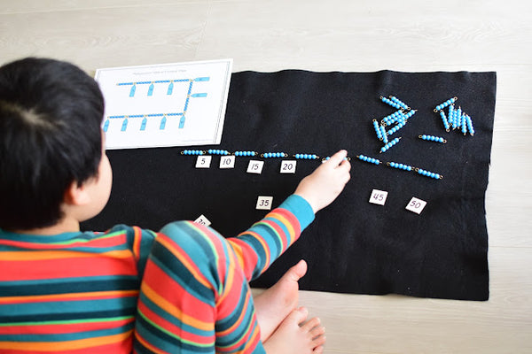 Montessori Multiplication Worksheets BUNDLE