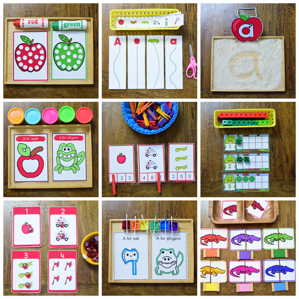 Letter A Curriculum - Letter of the Week