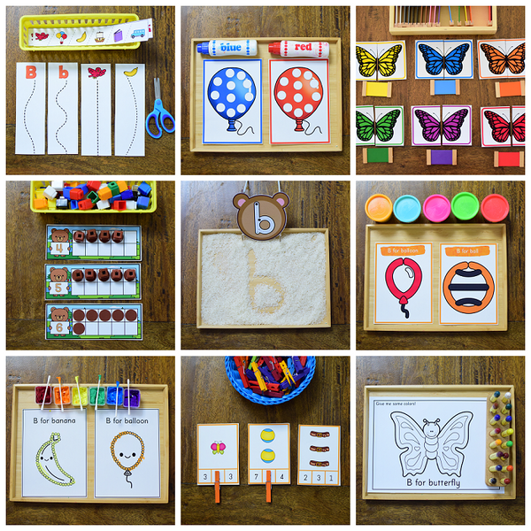 Letter B Curriculum - Letter of the Week