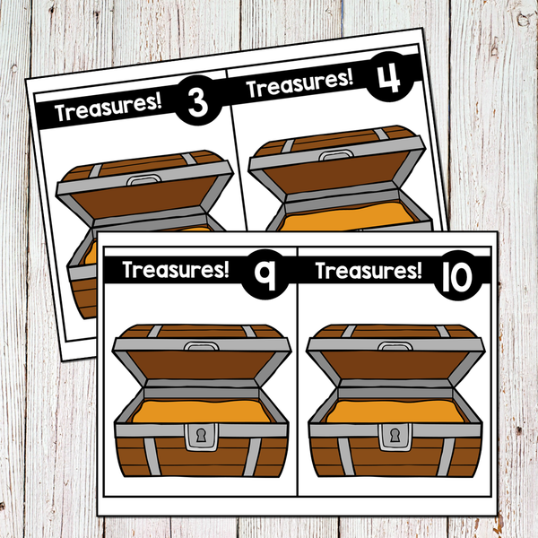 Pirates Themed Preschool Kindergarten Mini Unit