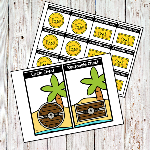 Pirates Themed Preschool Kindergarten Mini Unit