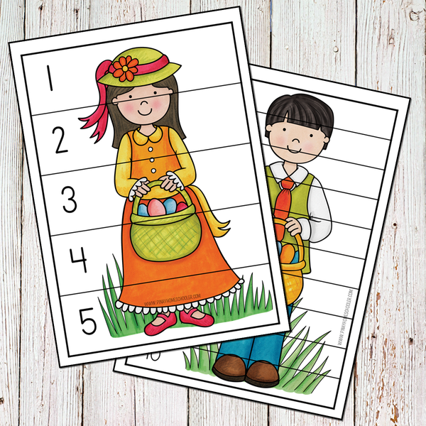 Easter Preschool Kindergarten Mini Unit