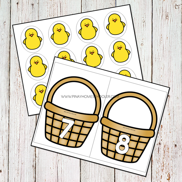 Easter Preschool Kindergarten Mini Unit