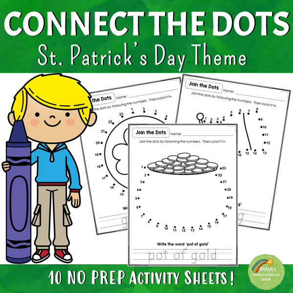 80 Connect the Dots Activity Sheets - HOLIDAY BUNDLE