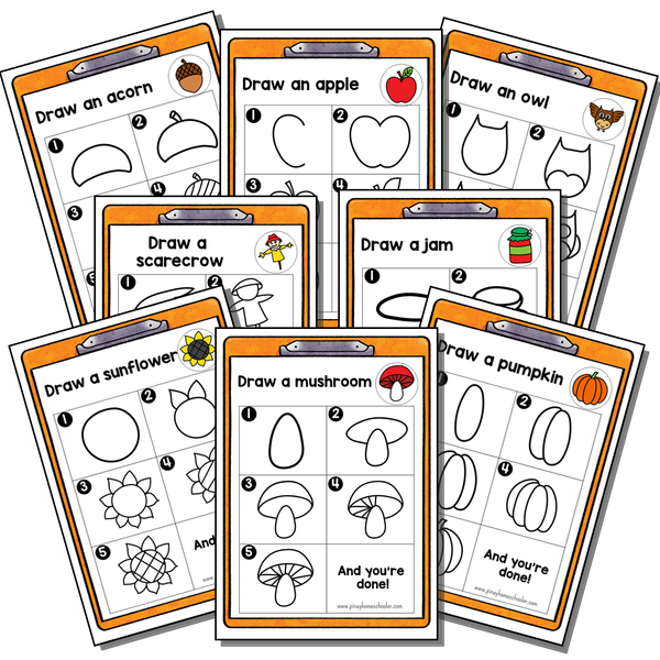 Directed Drawing - Autumn Theme