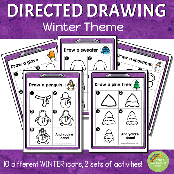 Seasons Directed Drawing BUNDLE
