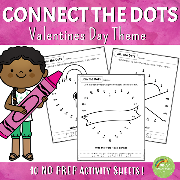80 Connect the Dots Activity Sheets - HOLIDAY BUNDLE