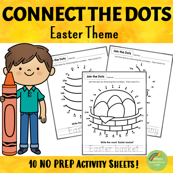 80 Connect the Dots Activity Sheets - HOLIDAY BUNDLE