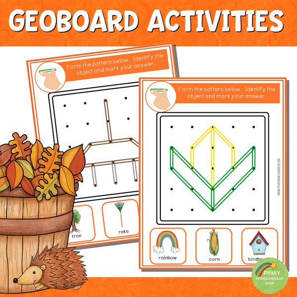 Fine Motor Skills Activities - Autumn