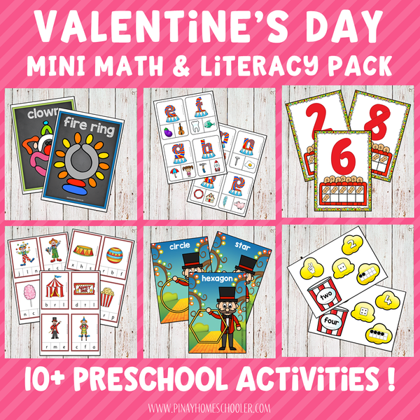 Valentine's Day Preschool Mini Unit