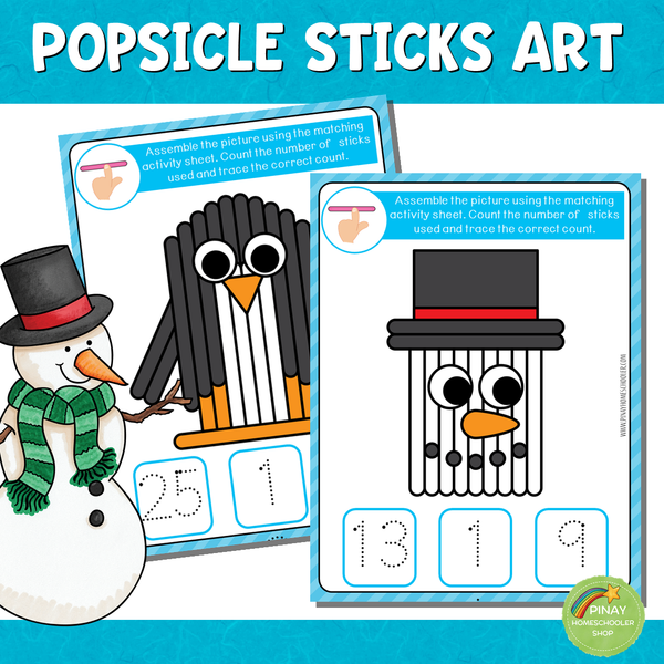 Fine Motor Skills Activities - Winter