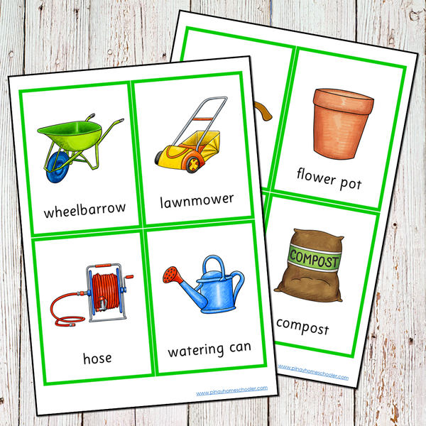 Gardening Themed Preschool Kindergarten Mini Unit