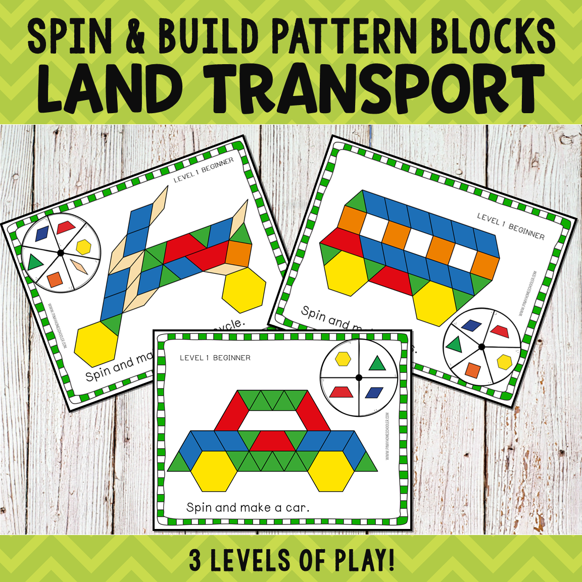 Beginner top pattern blocks