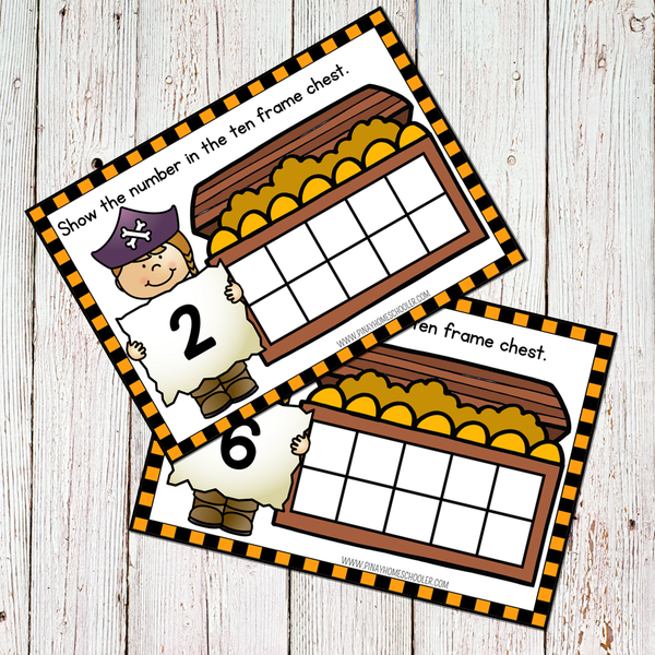 Pirates Themed Preschool Kindergarten Mini Unit