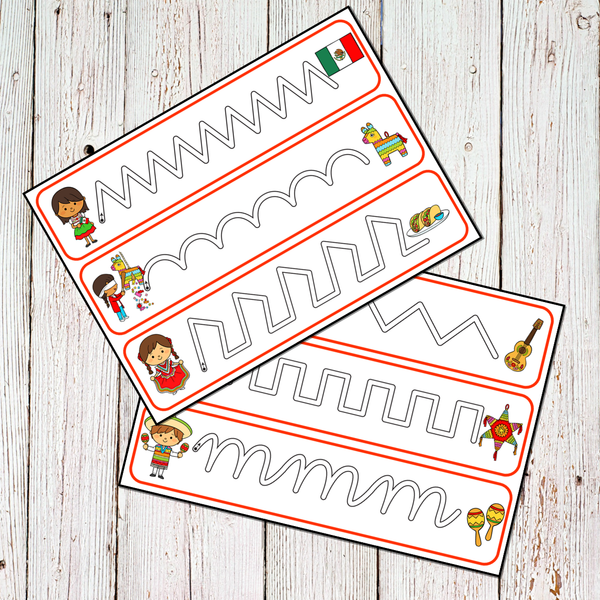 Cinco de Mayo Fiesta Themed Preschool Kindergarten Mini Unit
