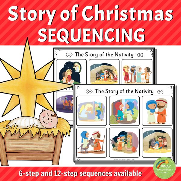 Story of Christmas and Easter Sequencing BUNDLE