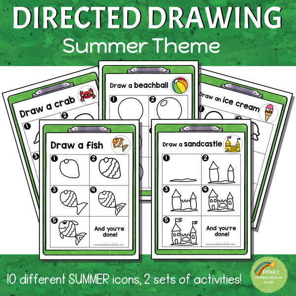 Seasons Directed Drawing BUNDLE