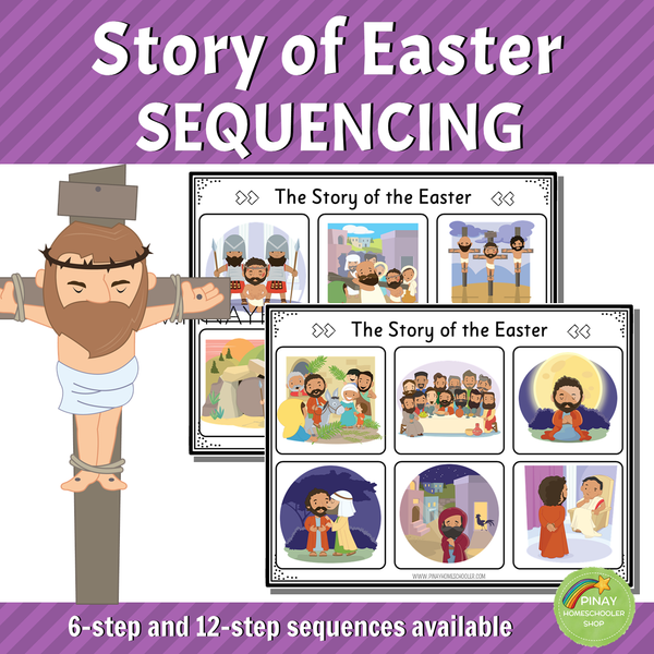 Story of Christmas and Easter Sequencing BUNDLE