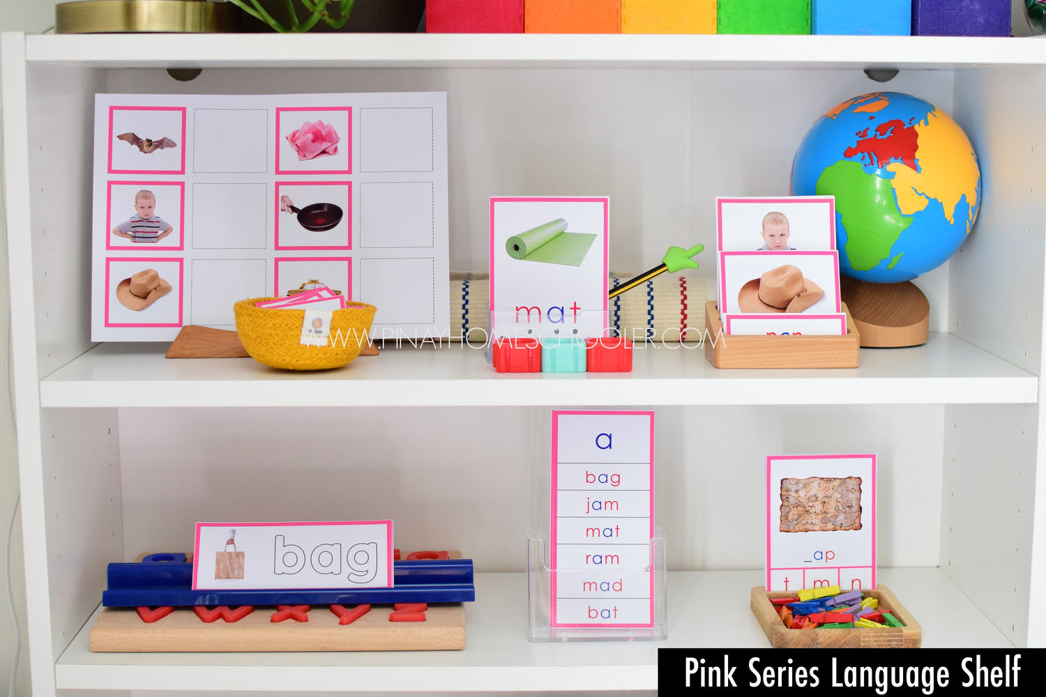 Montessori Pink Series - Beginning Reading