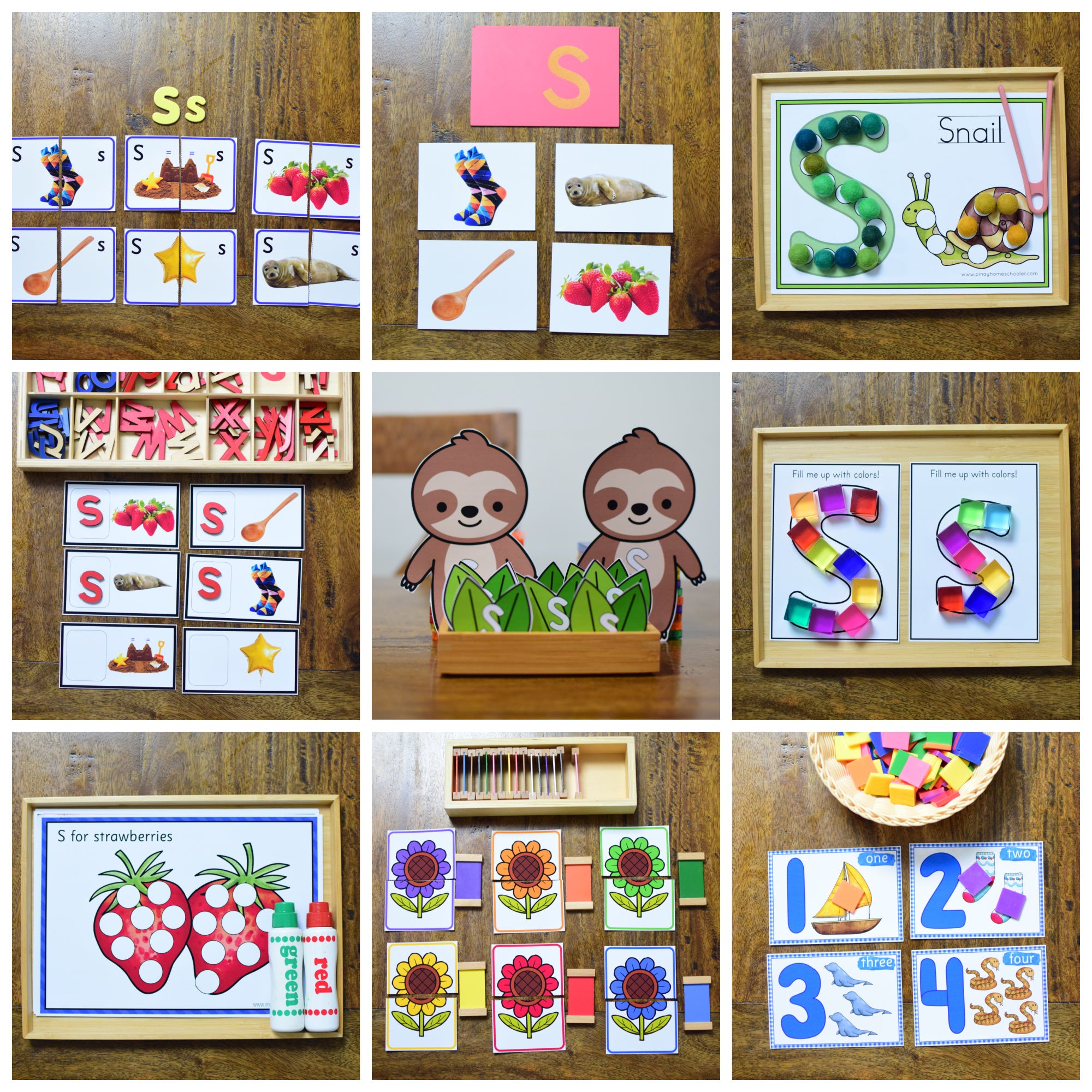 Letter of the Week - Letter S Preschool Unit