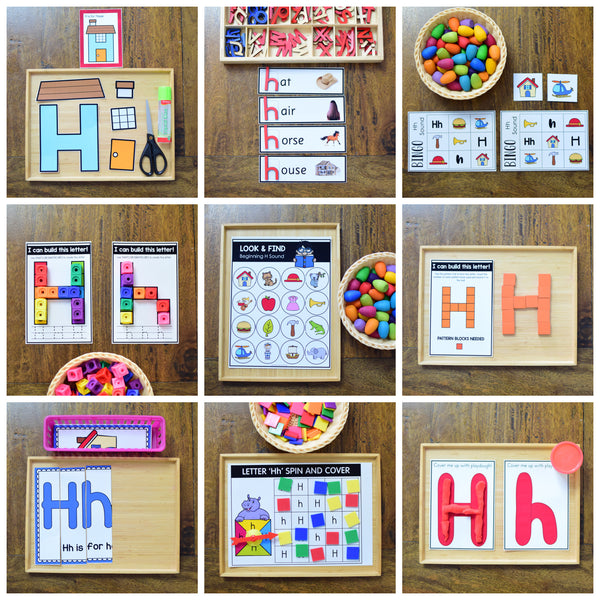 Letter of the Week - Letter H Preschool Unit