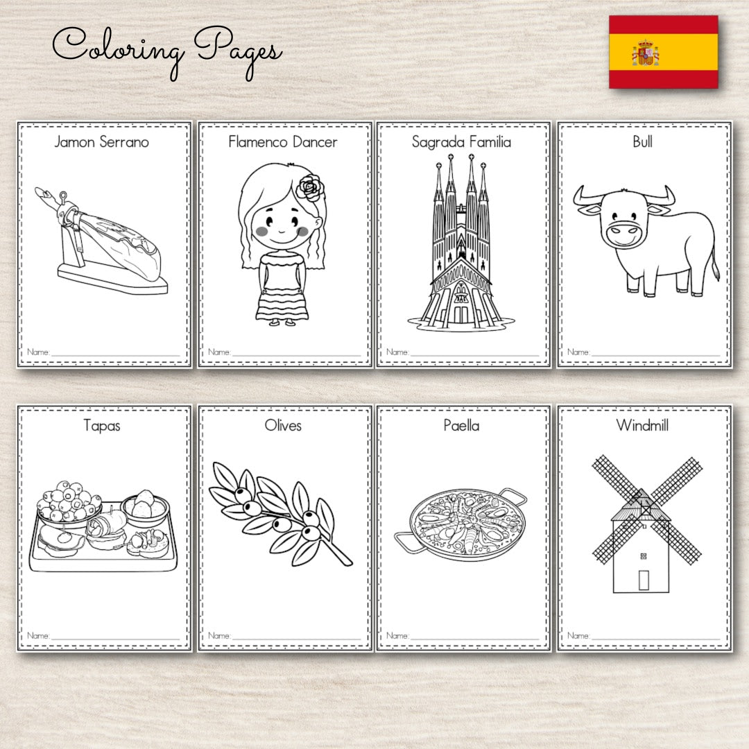 Spain Activity Pack
